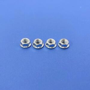 Serie 4 Dadi Flangiati M6 Z.B.