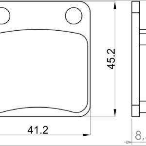 Braking pads Honda Silverwing