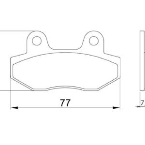 Serie Pastiglie Kymco Spike 100 02