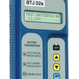 Tester Batteria con Banca dati interna