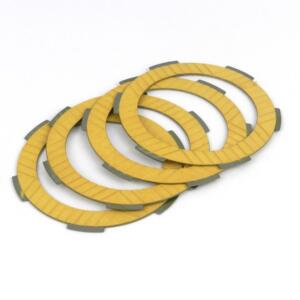 Set 4 disc for clutch "ORANGE"  Vespa ET3-special-PK