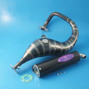 Muffler Race One PGT Buxi carb. sil.