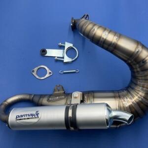 Marmitta "TITANIO"Vespa ET3-special-primavera cilindro W-Force (int. fori cilindro 62)