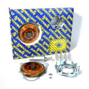 Clutch ORANGE Vespa 4 plates 8 spring complete with basket and spring drive