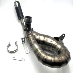 Marmitta TSV Vespa PX 125-per TSV Parmakit TITANIO