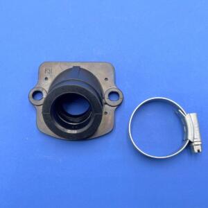 Collettore dritto in gomma speciale -Piaggio Zip carburatori 21x25