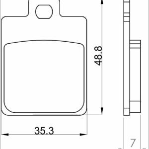 Braking pads Sintered CPI