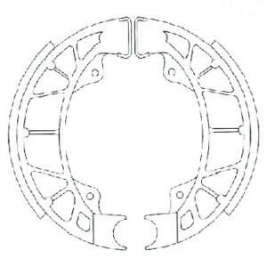Brake shoes Piaggio ZIP
