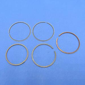 Ring set d.49 + oil scrape Piaggio Fly