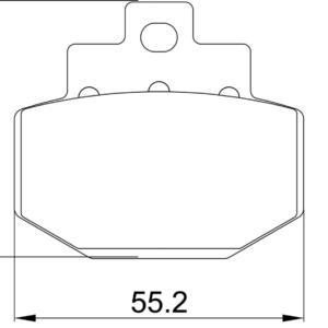 Braking Pads Gilera  DNA