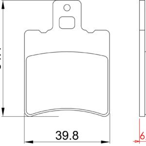 Serie pastglie freno Yamaha Aerox