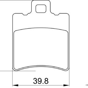 Braking Pads Scooter Aprilia
