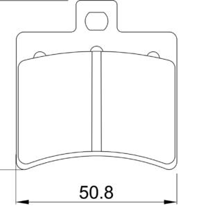 Braking pads Aprilia Leonardo