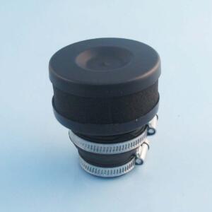 Filtro aria a posizione variabile da d.32 a 38 - nero